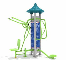 扭腰器+坐拉器+大转轮