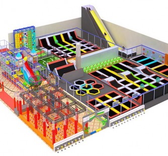 大型蹦床乐园01