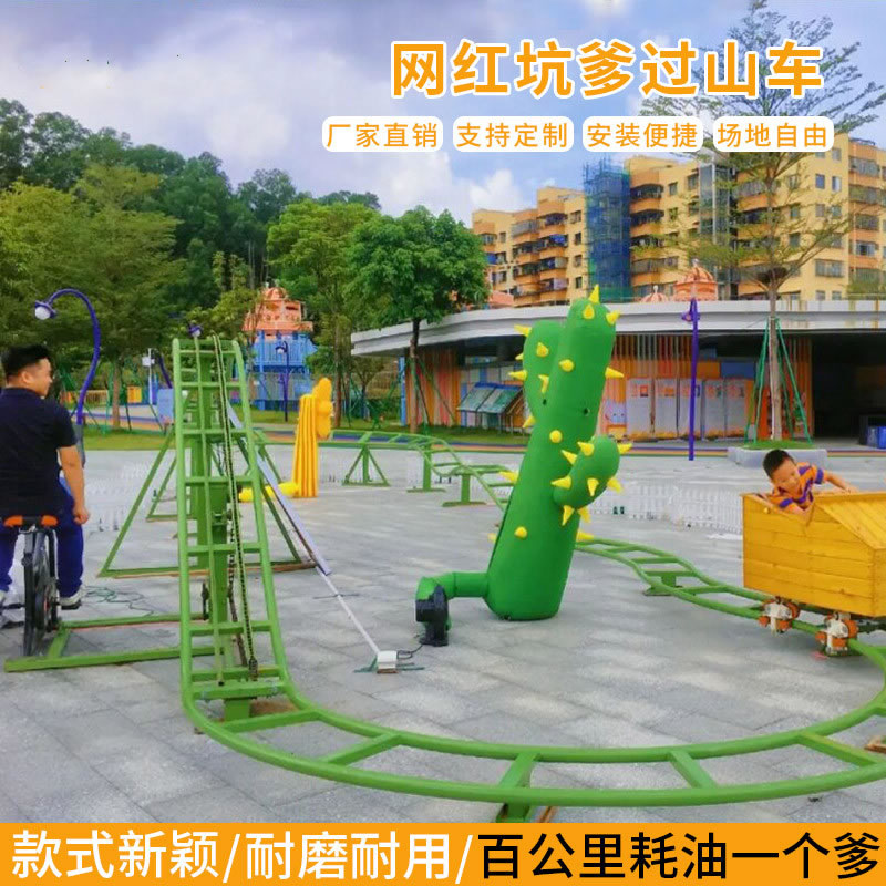 网红坑爹过山车游乐设备