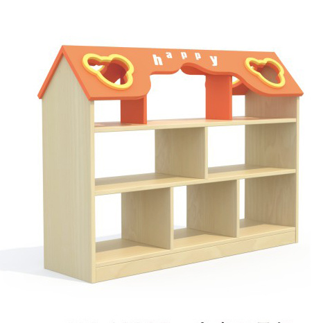幼儿园实木玩具柜