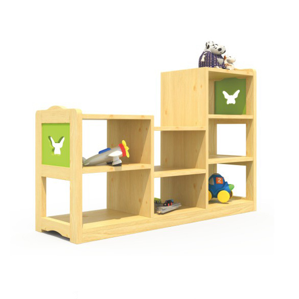 幼儿园实木家具玩具柜