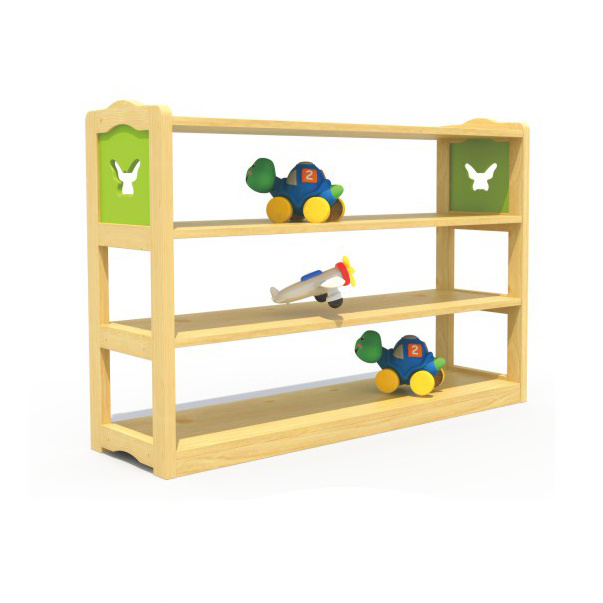 幼儿园实木家具玩具柜